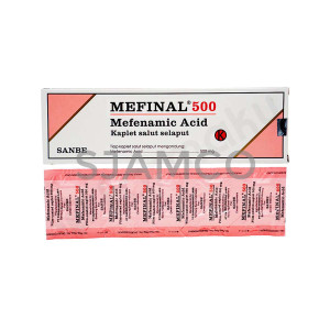 Mefinal 500 mg per 1 Strip