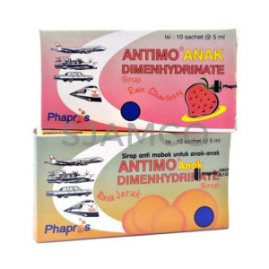 Antimo Syrup stroberi per sachet 5ml