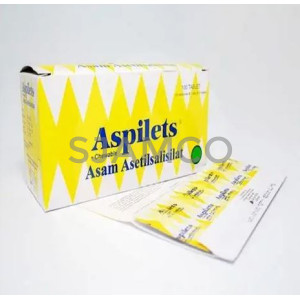 Aspilets 80 mg 10 Tablet Kunyah